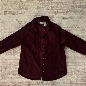 Women’s White Stag Burgundy Jacket